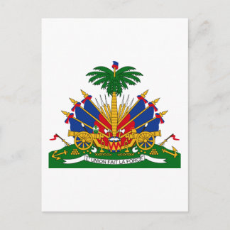 Cartão Postal haiti emblem