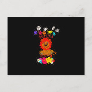 Cartão Postal Hakuna Matata, fofo bebê design