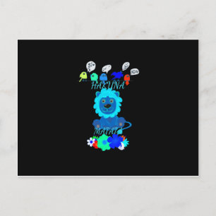 Cartão Postal Hakuna Matata Hakunamatata bebê leão king.png