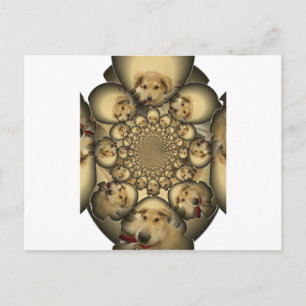 Cartão Postal Hakuna Matta Puppies e Cachorros infinitamente che
