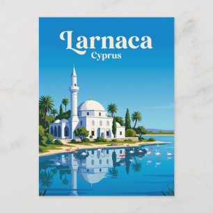 Cartão Postal Hala Sultan Tekke Chipre