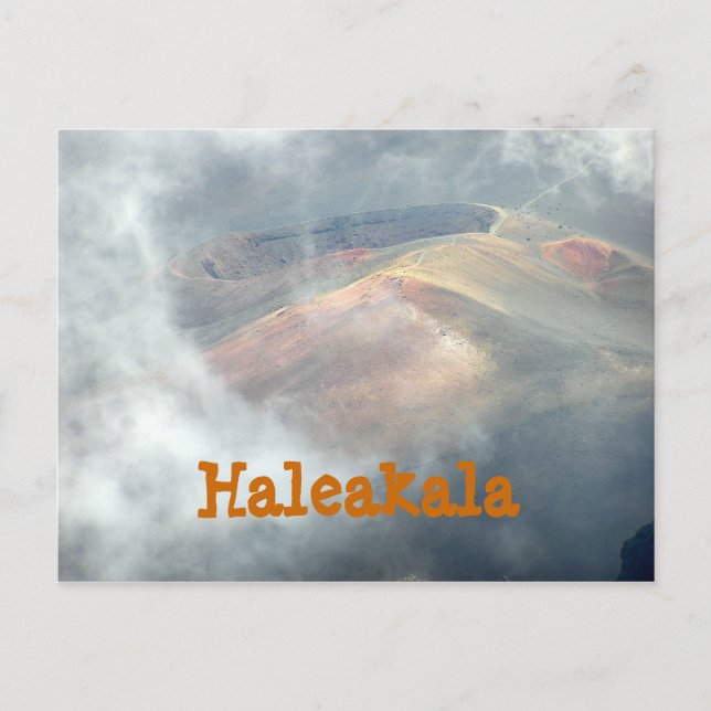 CARTÃO POSTAL "HALEAKALA IN CLOUDS" (Frente)