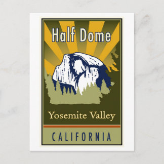 Cartão Postal Half Dome