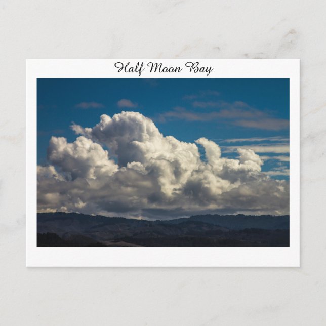 Cartão Postal Half Moon Bay Heavens (Frente)