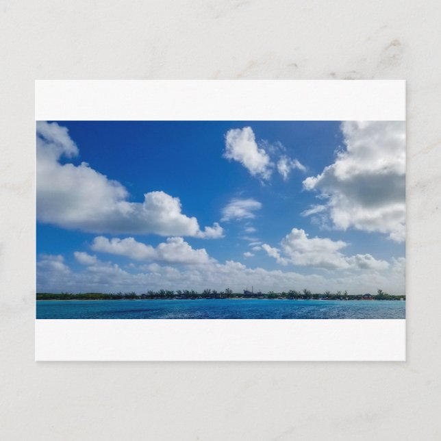 Cartão Postal Half Moon Cay (Frente)