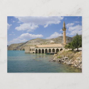 Cartão Postal Halfeti Merkez Camii Central Mosque) partly