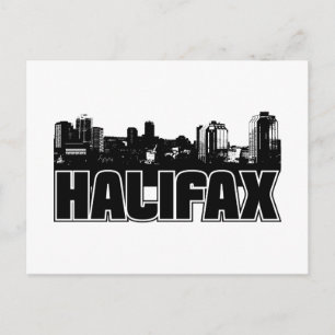 Cartão Postal Halifax Skyline