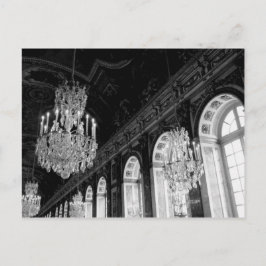 Cartão Postal Hall com Chandeliers