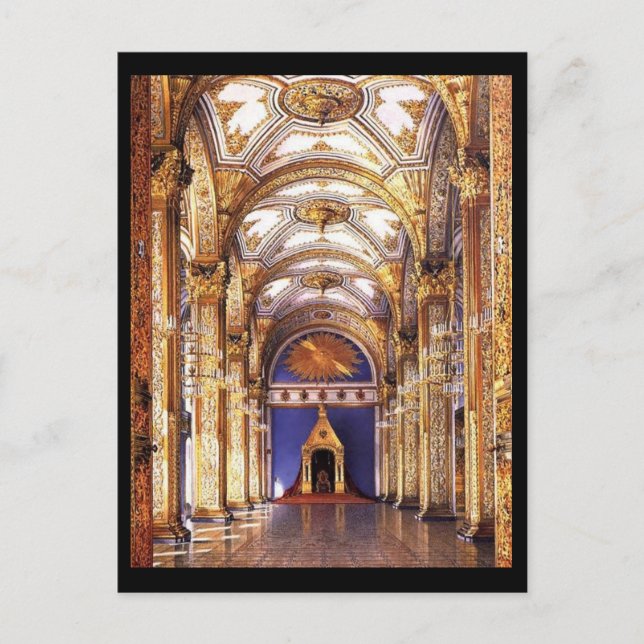 Cartão Postal hall do kremlin (Frente)