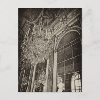 Cartão Postal Hall of Mirrors, Château Versailles 1