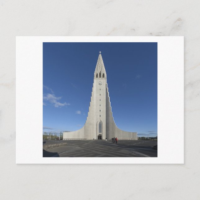 Cartão Postal Hallgrímskirkja (Frente)