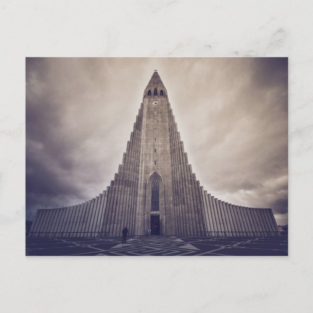 Cartão Postal Hallgrímskirkja (Frente)