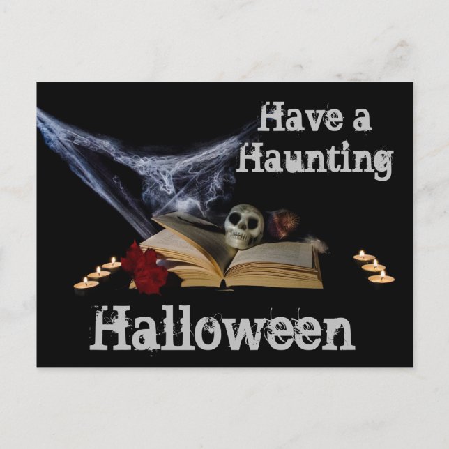 Cartão Postal Halloween (Frente)