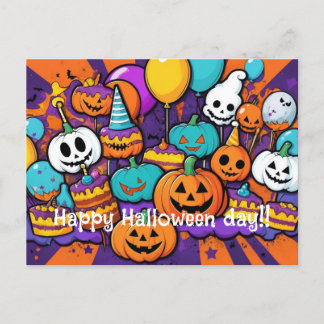 Cartão postal Halloween