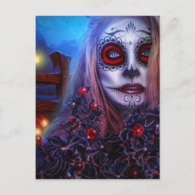 Cartão Postal halloween (Frente)