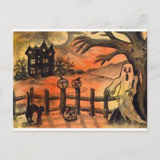 CARTÃO POSTAL HALLOWEEN
