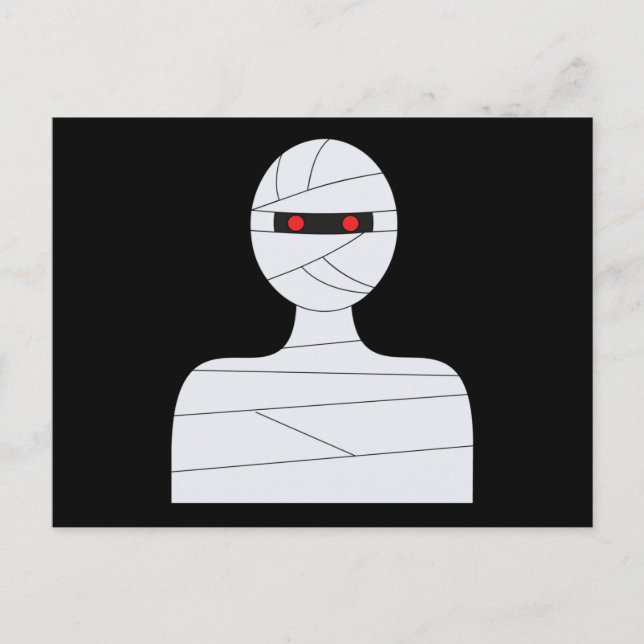 Cartão Postal Halloween (Frente)