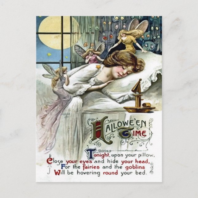 Cartão postal Halloween (Frente)