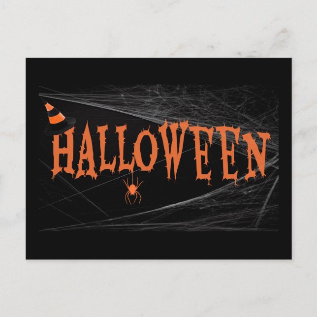 Cartão Postal Halloween (Frente)