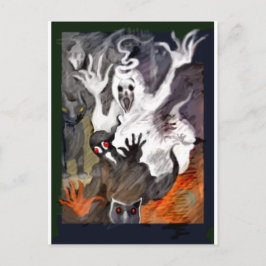 Cartão Postal Halloween