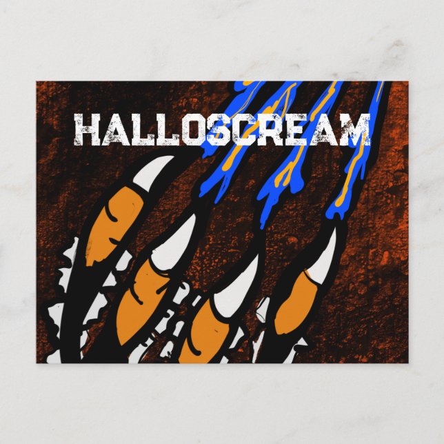 CARTÃO POSTAL HALLOWEEN (Frente)