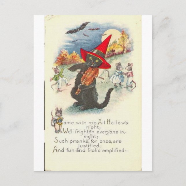 CARTÃO POSTAL HALLOWEEN-42 (Frente)