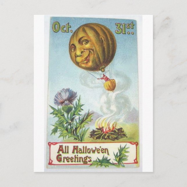 CARTÃO POSTAL HALLOWEEN-87 (Frente)