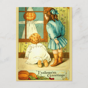 Cartão Postal Halloween Antigo