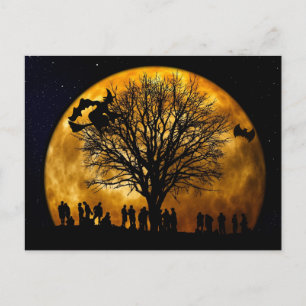 Cartão Postal Halloween Assustador
