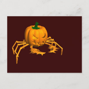 Cartão Postal Halloween Crab