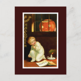 Cartão Postal Halloween emocionante