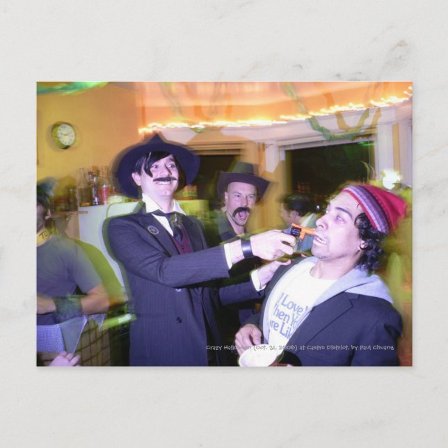 Cartão Postal Halloween maluco... (Frente)