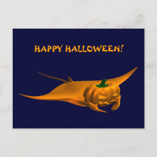 Cartão Postal Halloween Manta Ray