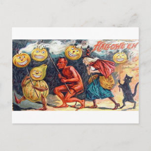 Cartão Postal Halloween Muito Assustador