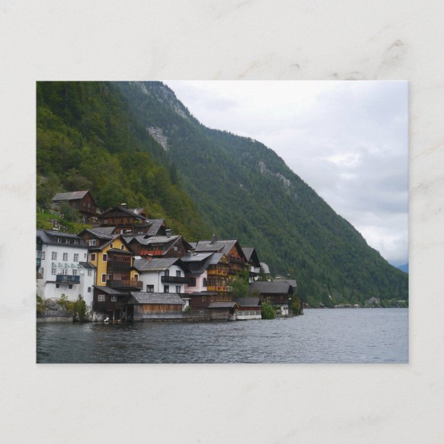 Cartão Postal Hallstatt, Áustria (Frente)