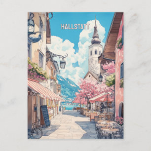 Cartão Postal Hallstatt Austria Viagem