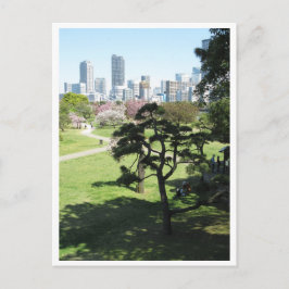 Cartão Postal Hama-rikyu Gardens: Tóquio
