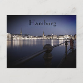 Cartão Postal Hamburg Binnenalster Postkarte
