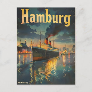 Cartão Postal Hamburg Vintage