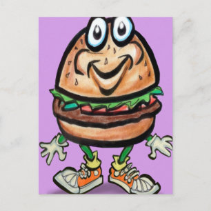 Cartão Postal Hamburger