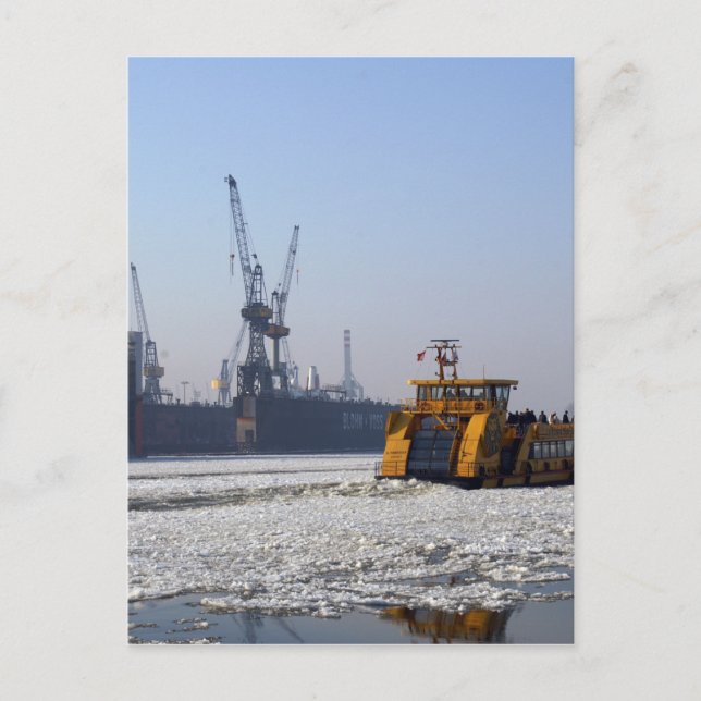 Cartão Postal Hamburger Hafen (Frente)