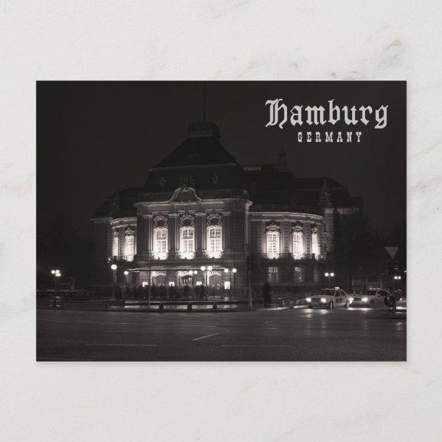 Cartão Postal Hamburgo (Frente)