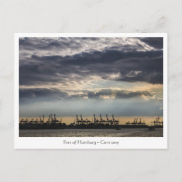 Cartão Postal Hamburgo Alemanha