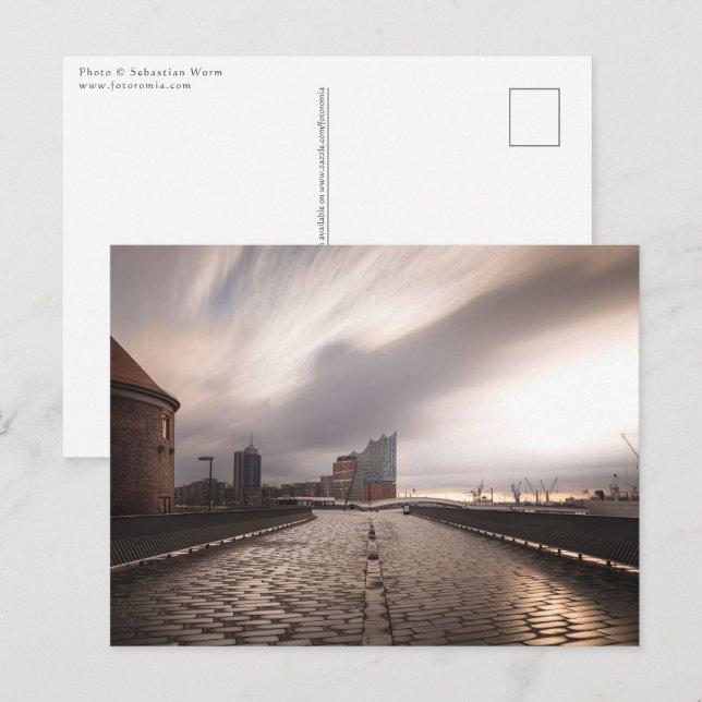 Cartão Postal Hamburgo Alemanha (Frente/Verso)