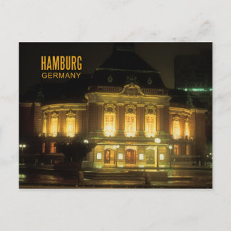 Cartão Postal Hamburgo Alemanha