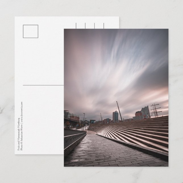 Cartão Postal Hamburgo Alemanha (Frente/Verso)