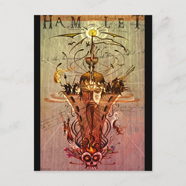 Cartão postal 'Hamlet' (Frente)