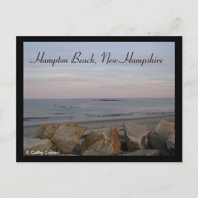 Cartão Postal Hampton Beach, New Hampshire Postcard (Frente)