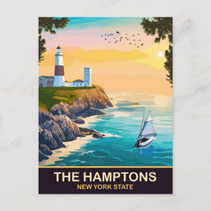 Cartão Postal Hamptons Viagem