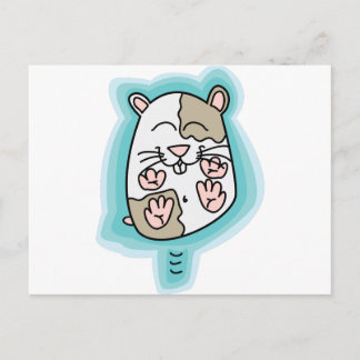 Cartão Postal Hamster de salto